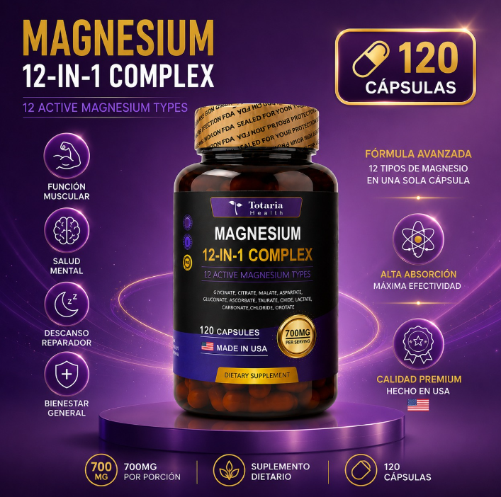 TOTARIA MAGNESIUM 12 IN 1 COMPLEX* 120c